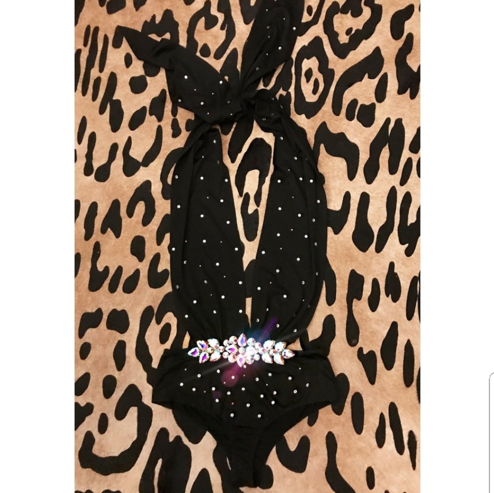 BRAND NEW - Custom St. Raine Embellished Swimsuit